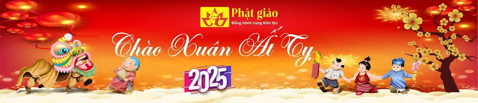 Báo Phật giáo chúc mừng năm mới 2025