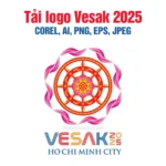 Vector - Tải Mẫu Thiết Kế Logo Vesak 2025 File Gốc