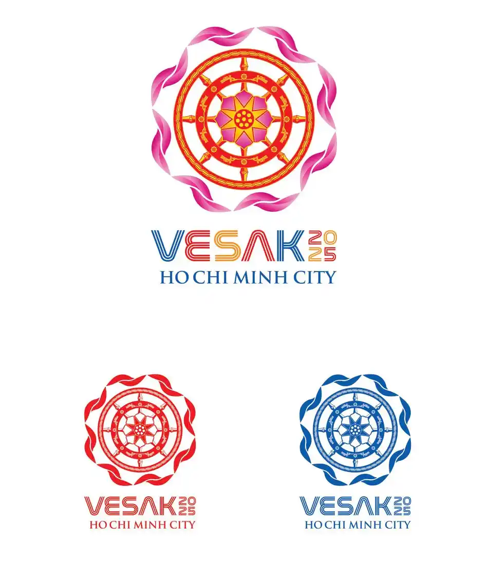 Logo Đại Lễ Vesak Liên Hiệp Quốc 2025